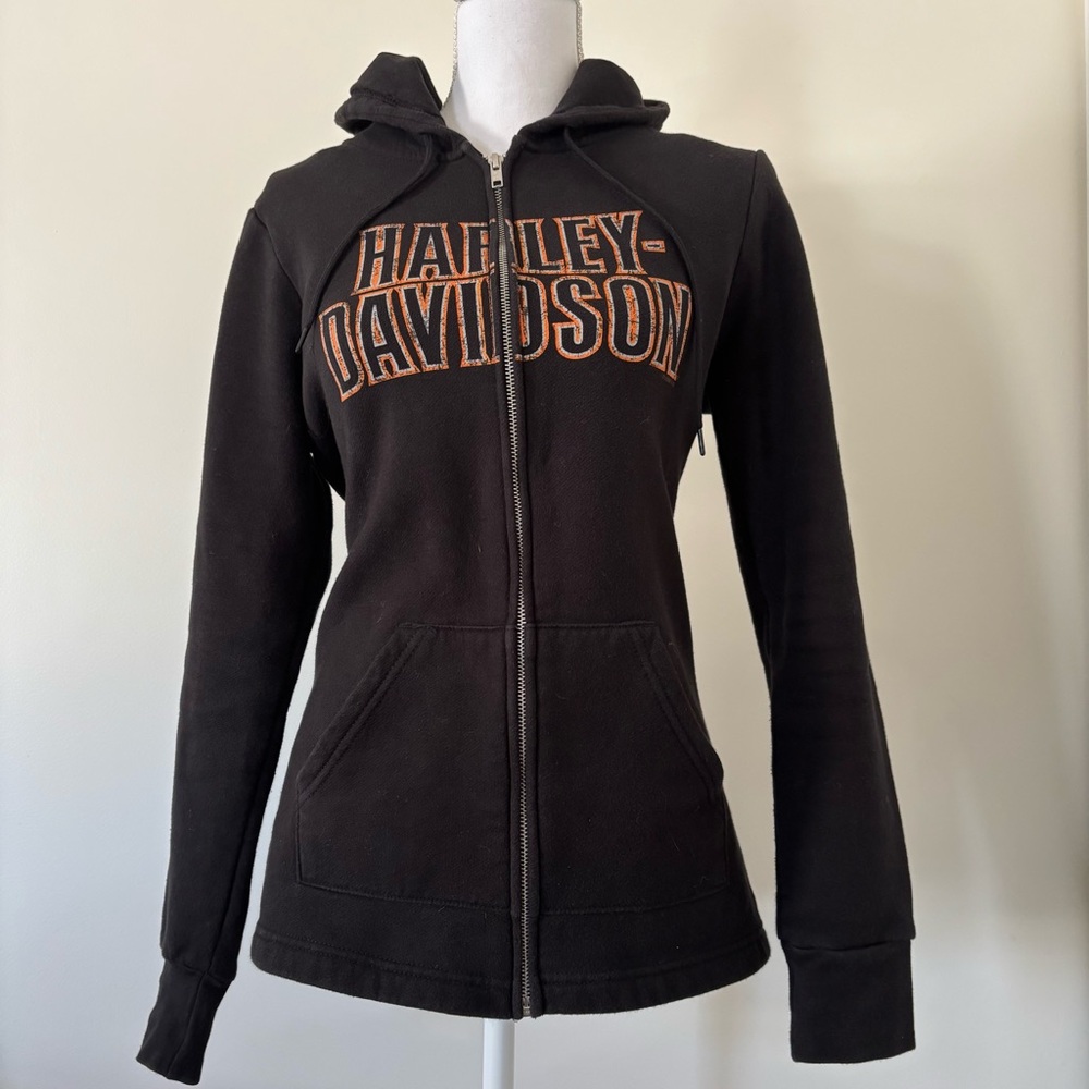 Harley Davidson Zip Up Hoodie